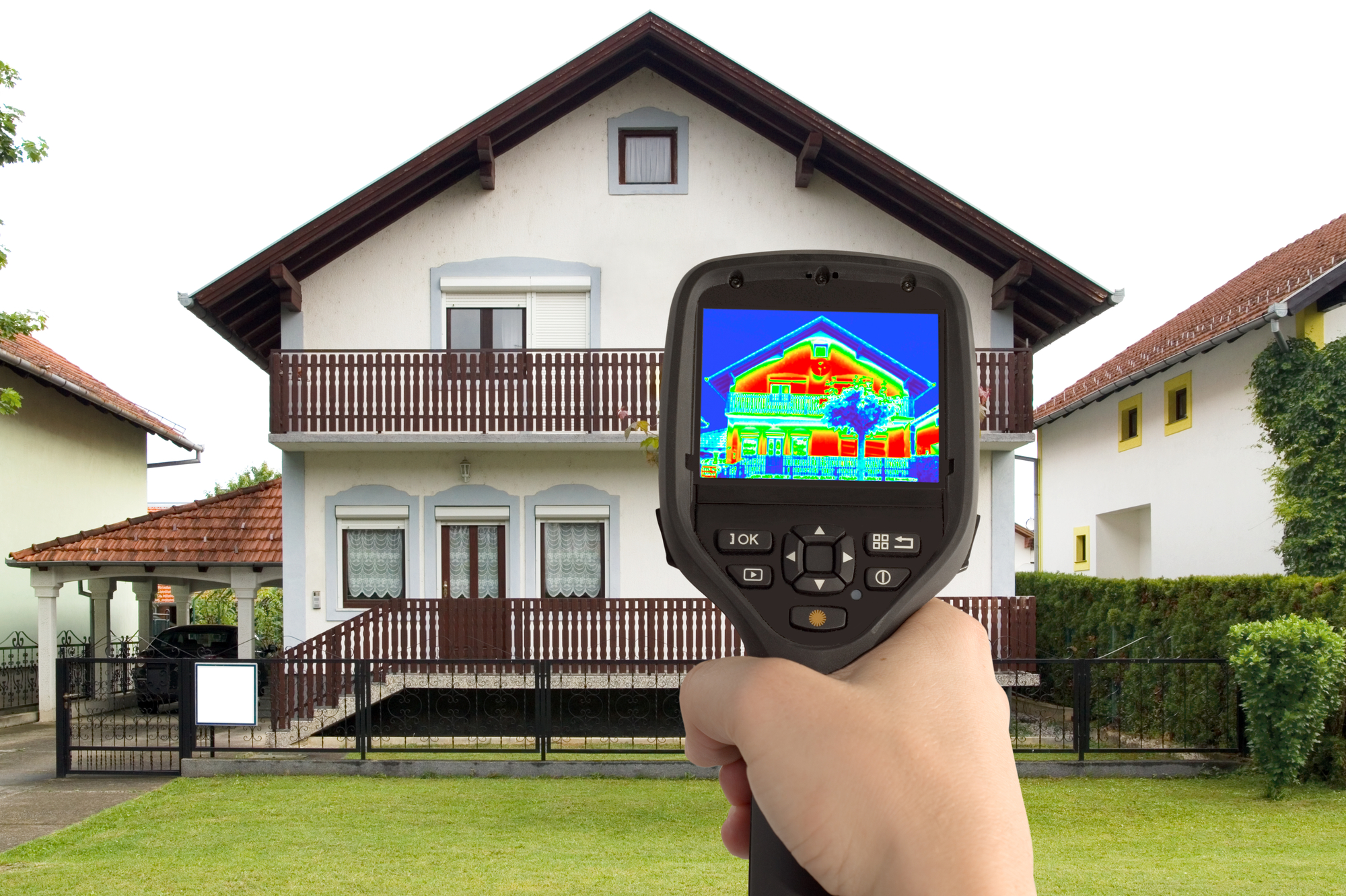 Thermal Image of the House